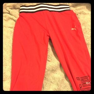Girls Large Puma Leggings (12-14)